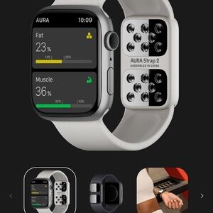 AURA strap 2- Apple Watch strap